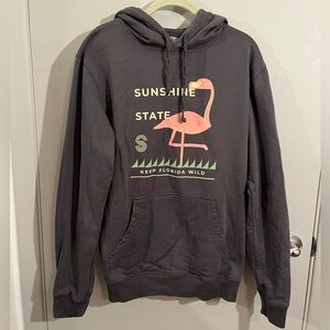Flamingo Florida Hoodie- 100% Cotton